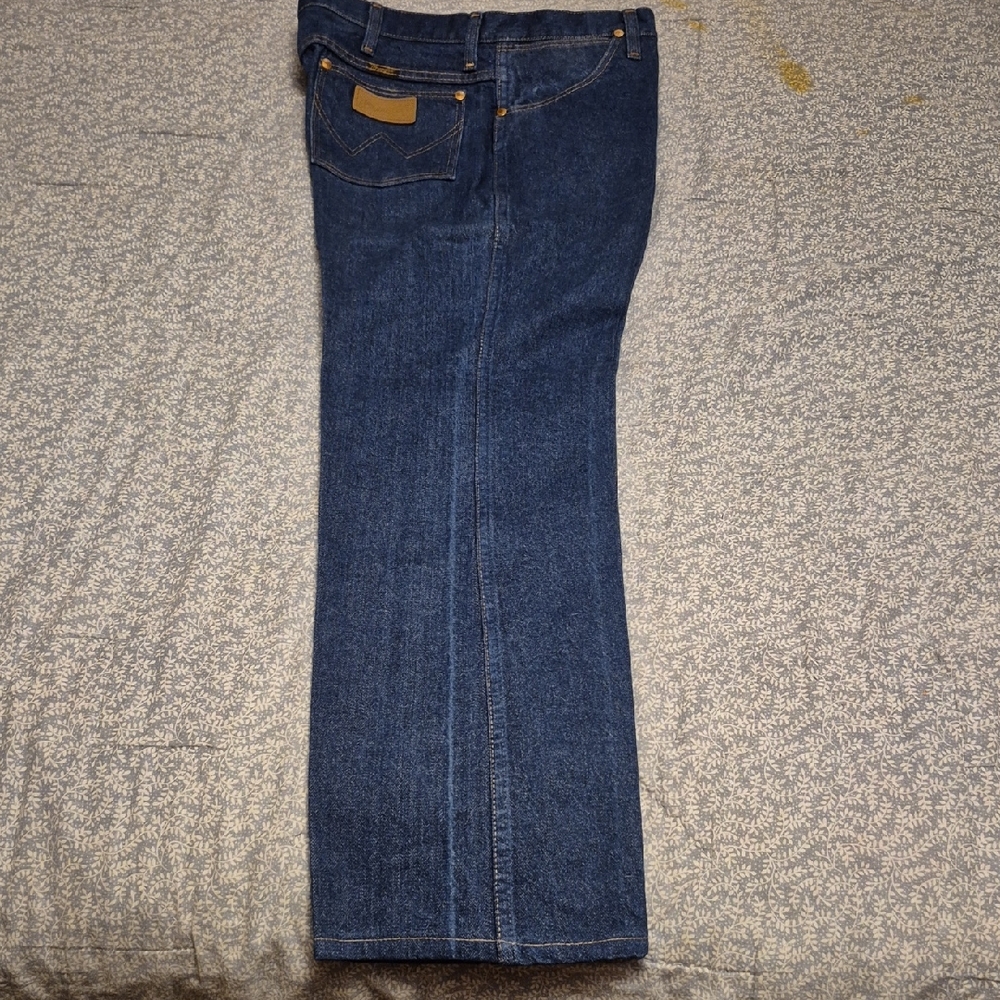 Wrangler Dark Blue Cotton Jeans